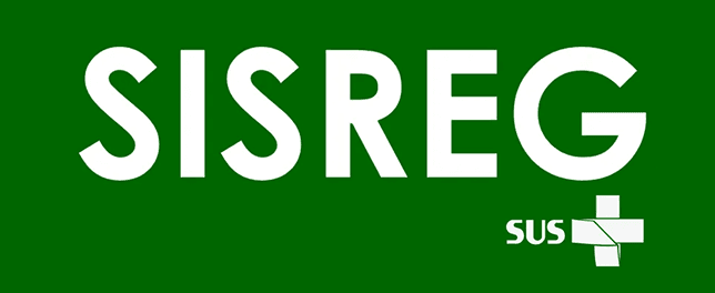 Logotipo do SISREG, sistema de regulação oficial do SUS integrado ao Tactium para gestão na saúde pública.