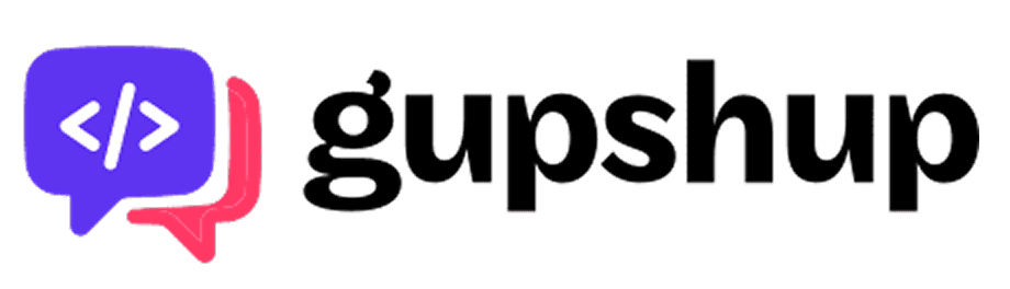 Logotipo da Gupshup, broker de comunicação integrado à Tactium para simplificar a gestão do WhatsApp Business.